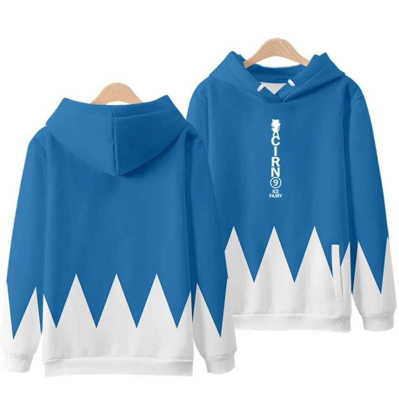 Coats Anime Touhou Project 3D Print Hoodies Boys/girls Cirno Remilia Scarlet Flandre Scarlet Pullover Sweatshirt Cosplay Costume