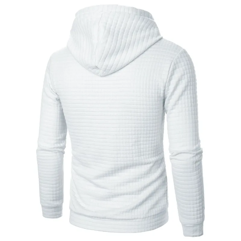 New Outdoor Men's Long Sleeve Hoodie Sweatshirts Autum Breathable Solid Color Coats Sport Streetwear Pullover Tracksuit Men