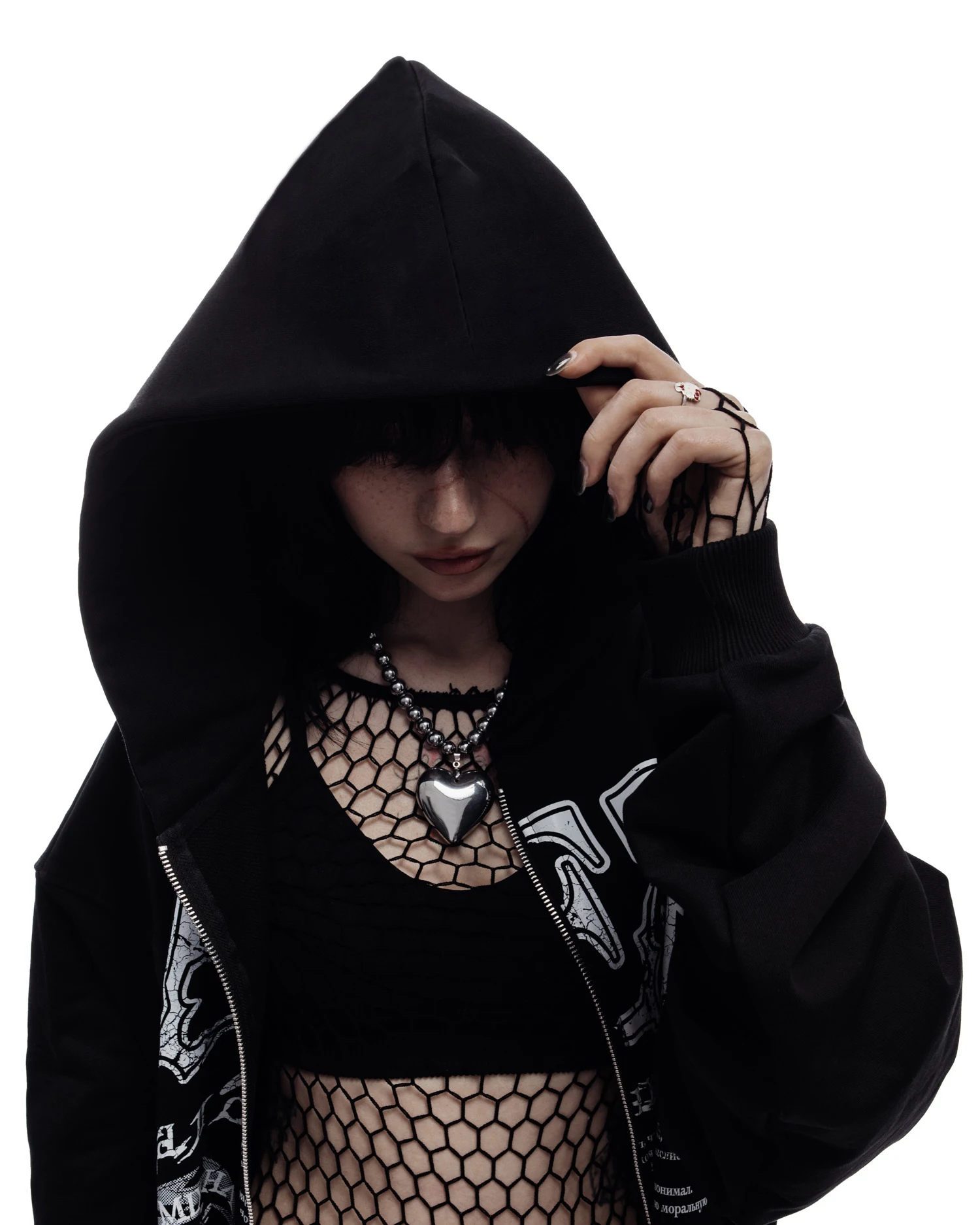 Y2K Retro zip up Hoodie Men Sober Print Zipper Sweatshirts High Street Hip Hop Streetwear Oversized Korean Graphic Unisex Jacket