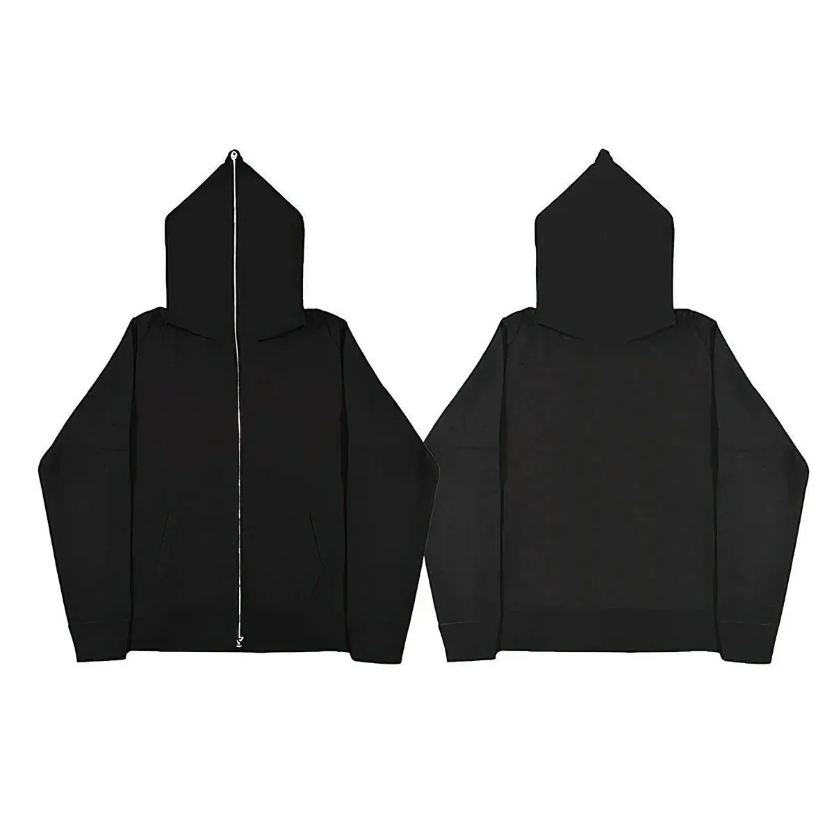 High-Street-Hoodie-Men-Retro-Zip-Long-Sleeve-Loose-Black-White-Coats-Harajuku-Casual-Gothic-Hooded-Sweatshirt-Y2K-Streetwear