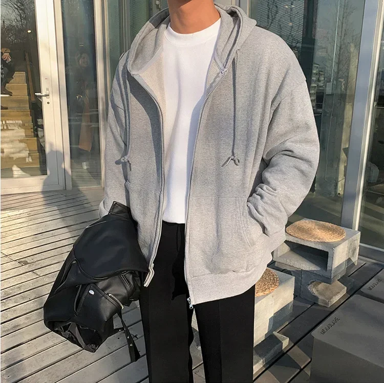 High-Street-Hoodie-Men-Retro-Zip-Long-Sleeve-Loose-Black-White-Coats-Harajuku-Casual-Gothic-Hooded-Sweatshirt-Y2K-Streetwear