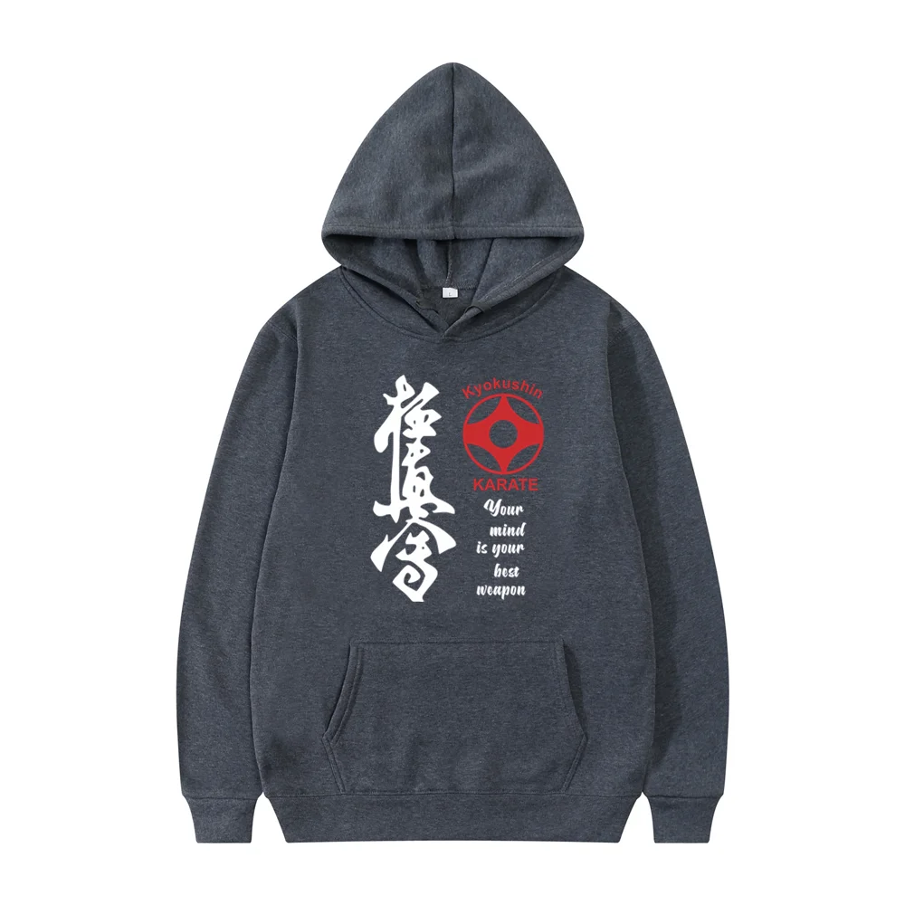 Kyokushin Karate Hoodie Tops Men Funny Kyokushinkai Kyokushin Sweatshirt Unisex Hoodies Pullover Streetwear