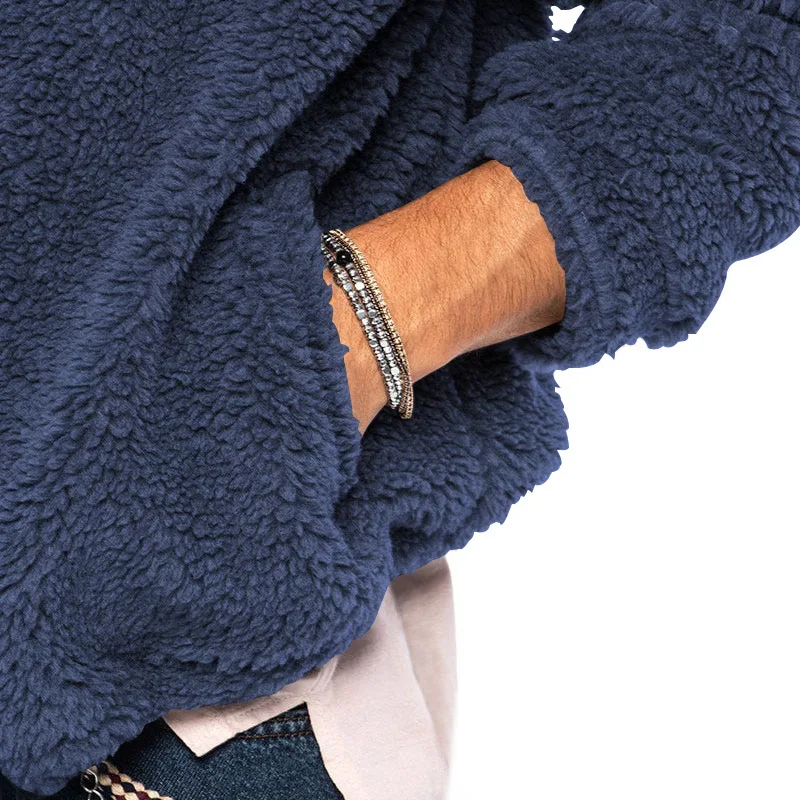 Men Fleece Hoodie Coats Autumn Winter Male Warm Hoody Zip Up Loose Sweatshirt Coats Outwear FYY-90094