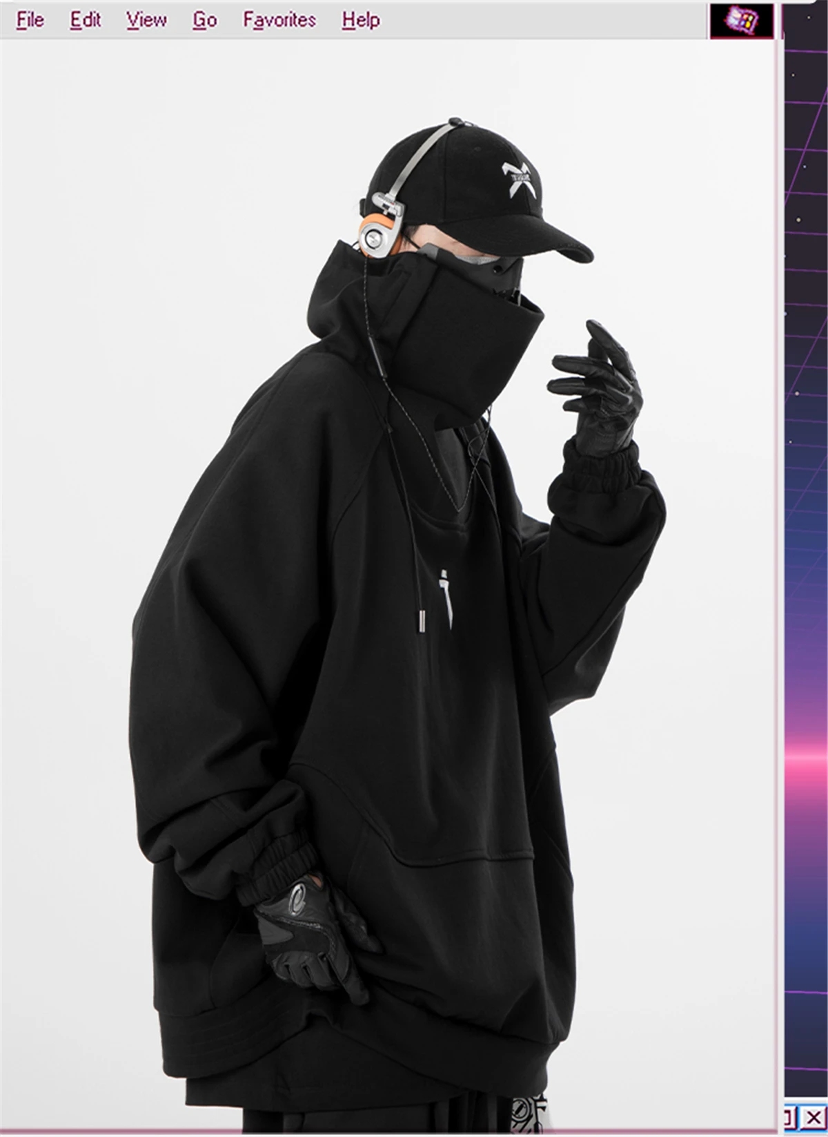 11 BYBB'S DARK 2023 Winter Fleece Turtleneck Sweatshirts Techwear Men Women Harajuku Tactical Functional Hoodie Hip Hop Pullover