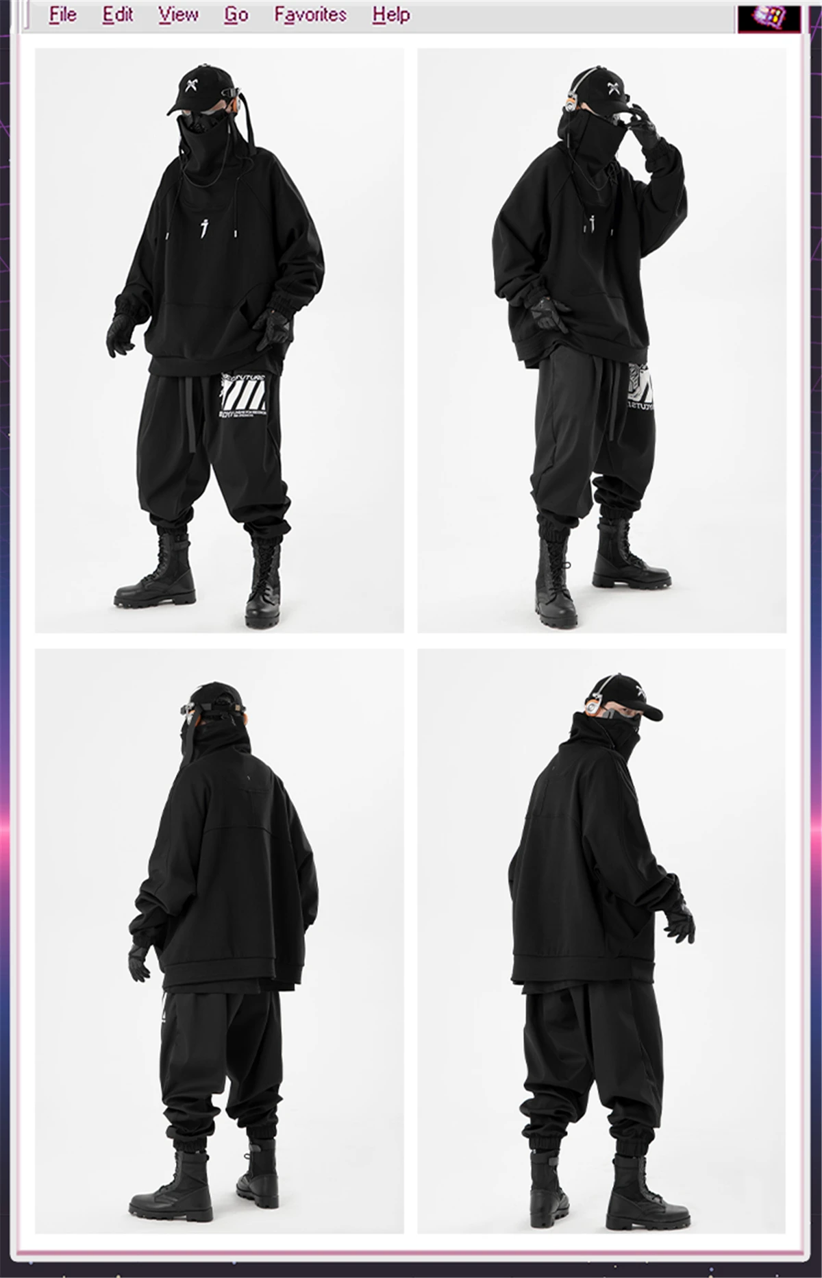 11 BYBB'S DARK 2023 Winter Fleece Turtleneck Sweatshirts Techwear Men Women Harajuku Tactical Functional Hoodie Hip Hop Pullover