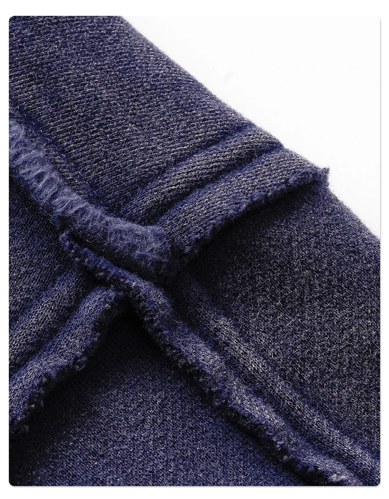 ZODF Vintage Man's Batik Washed Fleece Zipper Hoodie Unisex Winter Warm Distressed Hooded Coat Pullovers Brand Clothing HY1146