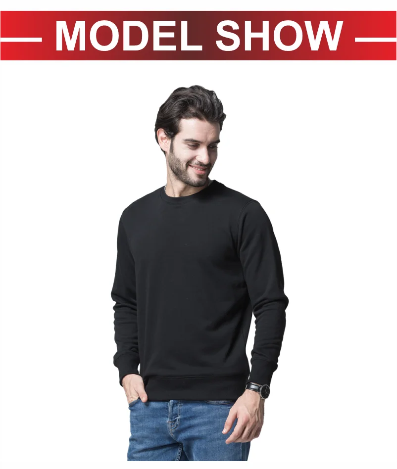 Fashion Men Women Cotton Sweatshirt Custom Logo Company Team Casual Sportswear Printing Design Terry Pullover Embroidery Pattern