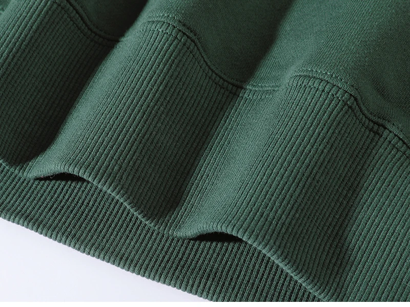 GAAJ 100% Cotton Sweatshirt Men Women,Brand Solid Streetwear,Autum Winter Long Sleeve Pullover,Quality Unisex Clothing,320Gsm