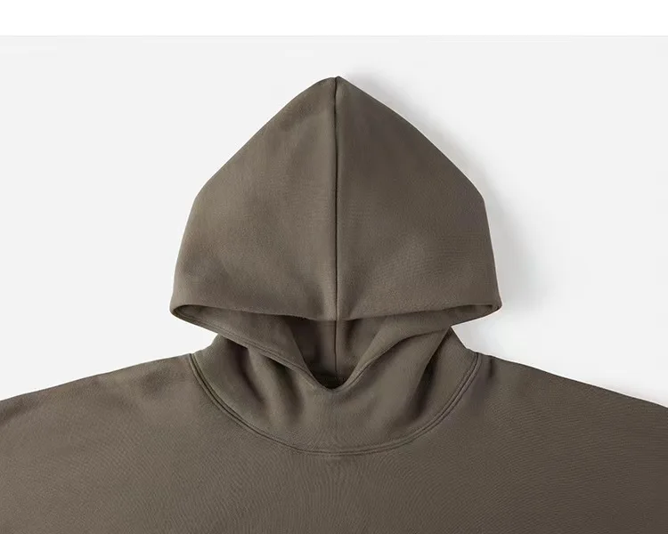 Men's Designer Oversized Hip Hop Hoodies Loose Fit Hooded Sweatshirt For Male Baggy Solid Color Pullover Hoody Tops