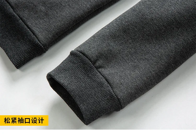 High Quality Male Warm Cashmere Hoodies Men Sportswear Lambswool Jackets Winter Hooded Zipper Cardigan Casual Bomber Hoody Coat