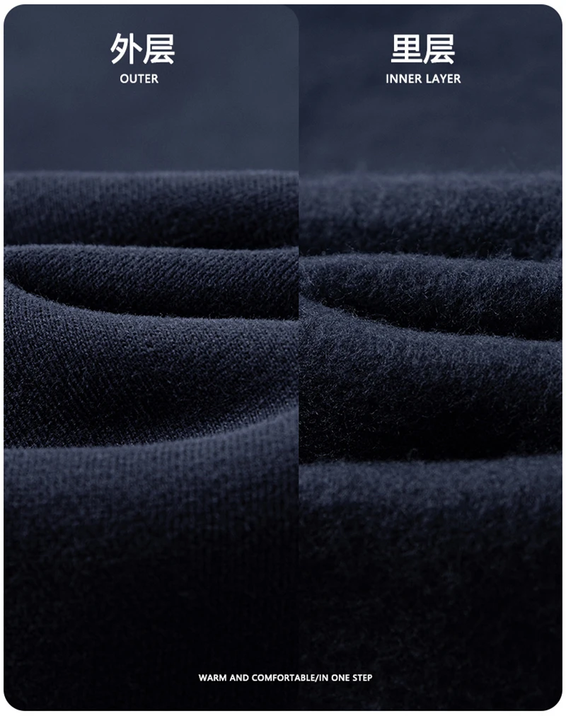 ZODF Fashion Winter 345gsm Boxy Fleece Zipper Hoodie For Men Unisex Cusual Loose Fit Warm Hooded Coat Outwears HY1178