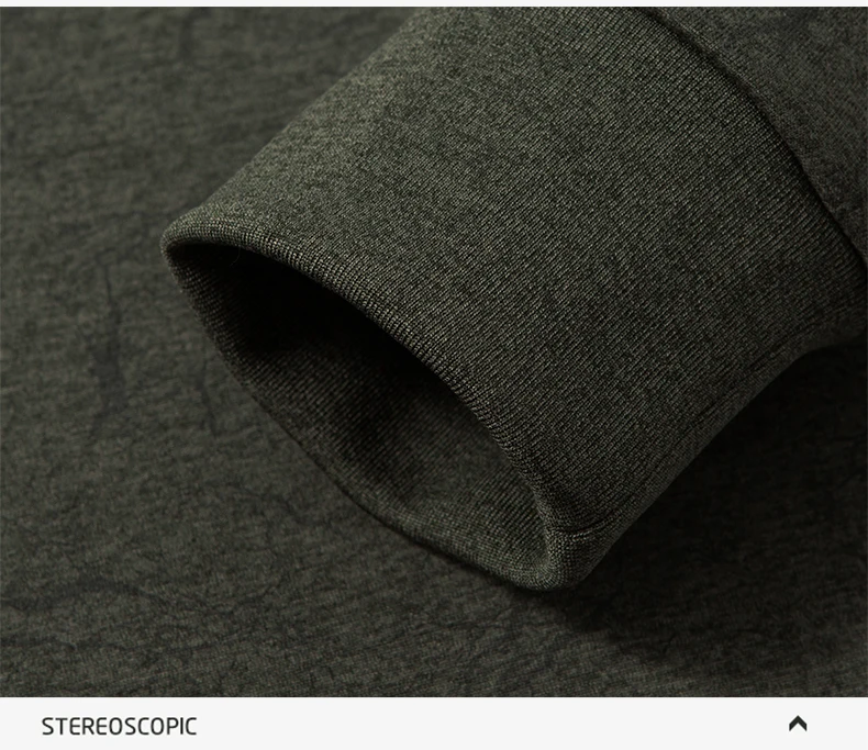 Top Grade Wool+Mulberry Silk New Brand Casual Fashion Street Crewneck Pullover Velvet Hoodies Sweatshirts Men's Clothing