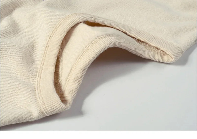 Japanese Retro Heavy Hoodie Men O-Neck Plain Sweatshirt Women Long Sleeve Cotton Pullover Spring Autumn Streetwear Casual Hoodie