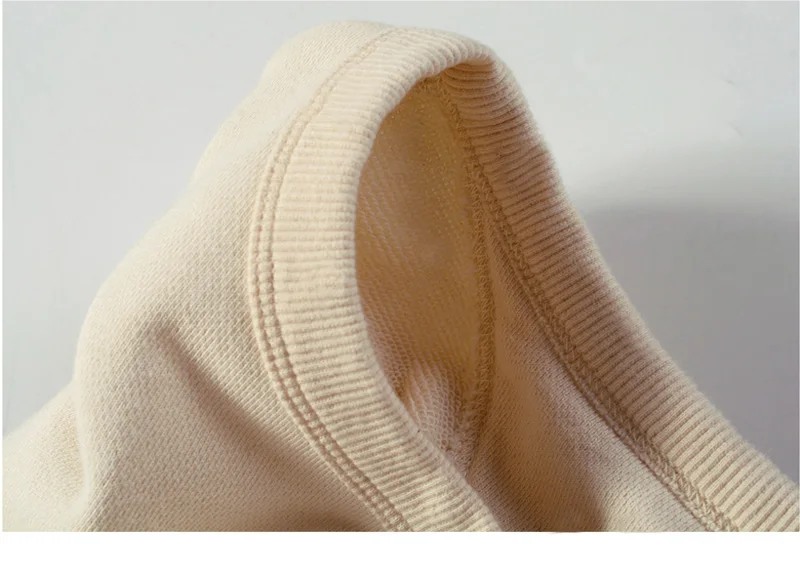 Japanese Retro Heavy Hoodie Men O-Neck Plain Sweatshirt Women Long Sleeve Cotton Pullover Spring Autumn Streetwear Casual Hoodie