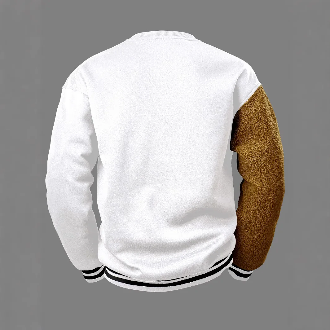 Autumn/Winter Men's Fleece Hoodie Evil Blood Super Size Casual Hoodie Street Hip-hop Personality Printed SportsHoodie Sweatshirt
