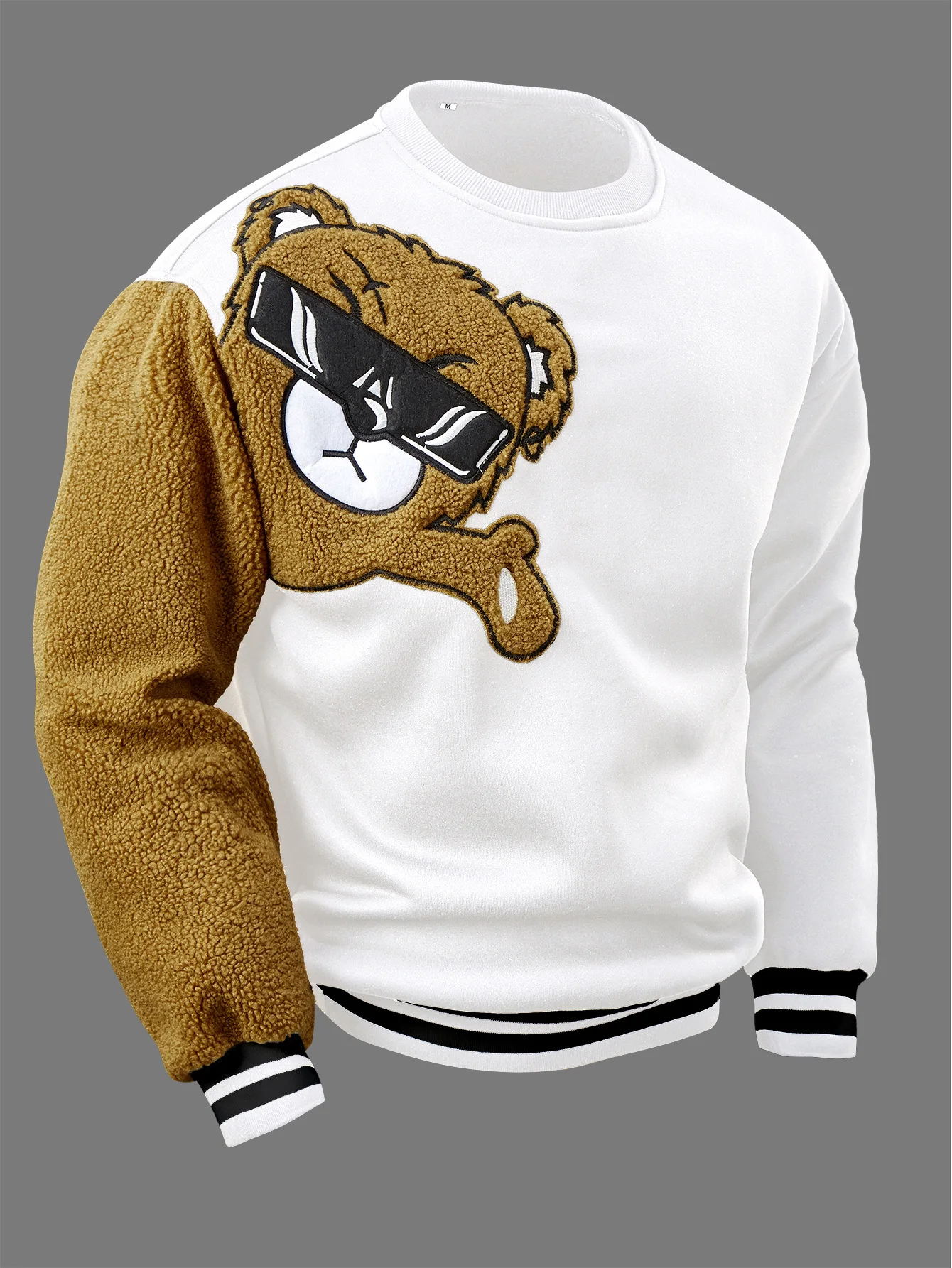 Autumn/Winter Men's Fleece Hoodie Evil Blood Super Size Casual Hoodie Street Hip-hop Personality Printed SportsHoodie Sweatshirt