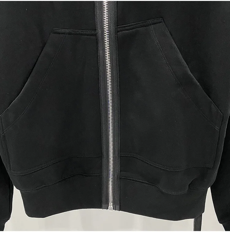PFNW High Quality Darkwear White Masked Sweatshirt Cardigan Unisex Loose Casual Wizard Hat Cardigan Zipper Hoodies Tops 28W5556