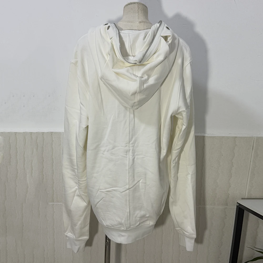 PFNW High Quality Darkwear White Masked Sweatshirt Cardigan Unisex Loose Casual Wizard Hat Cardigan Zipper Hoodies Tops 28W5556