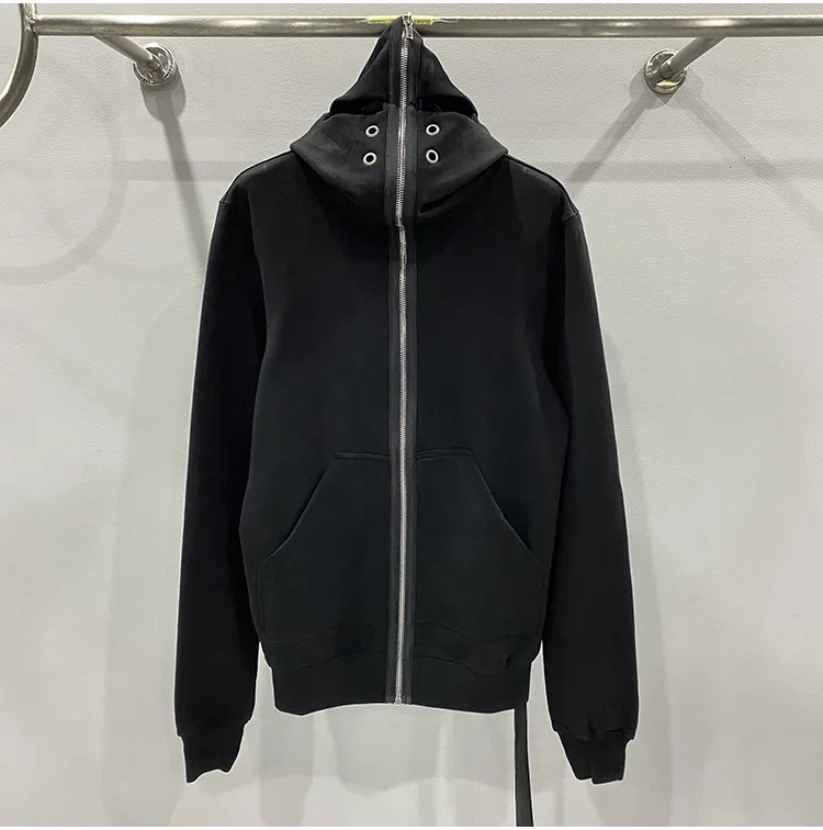 PFNW High Quality Darkwear White Masked Sweatshirt Cardigan Unisex Loose Casual Wizard Hat Cardigan Zipper Hoodies Tops 28W5556