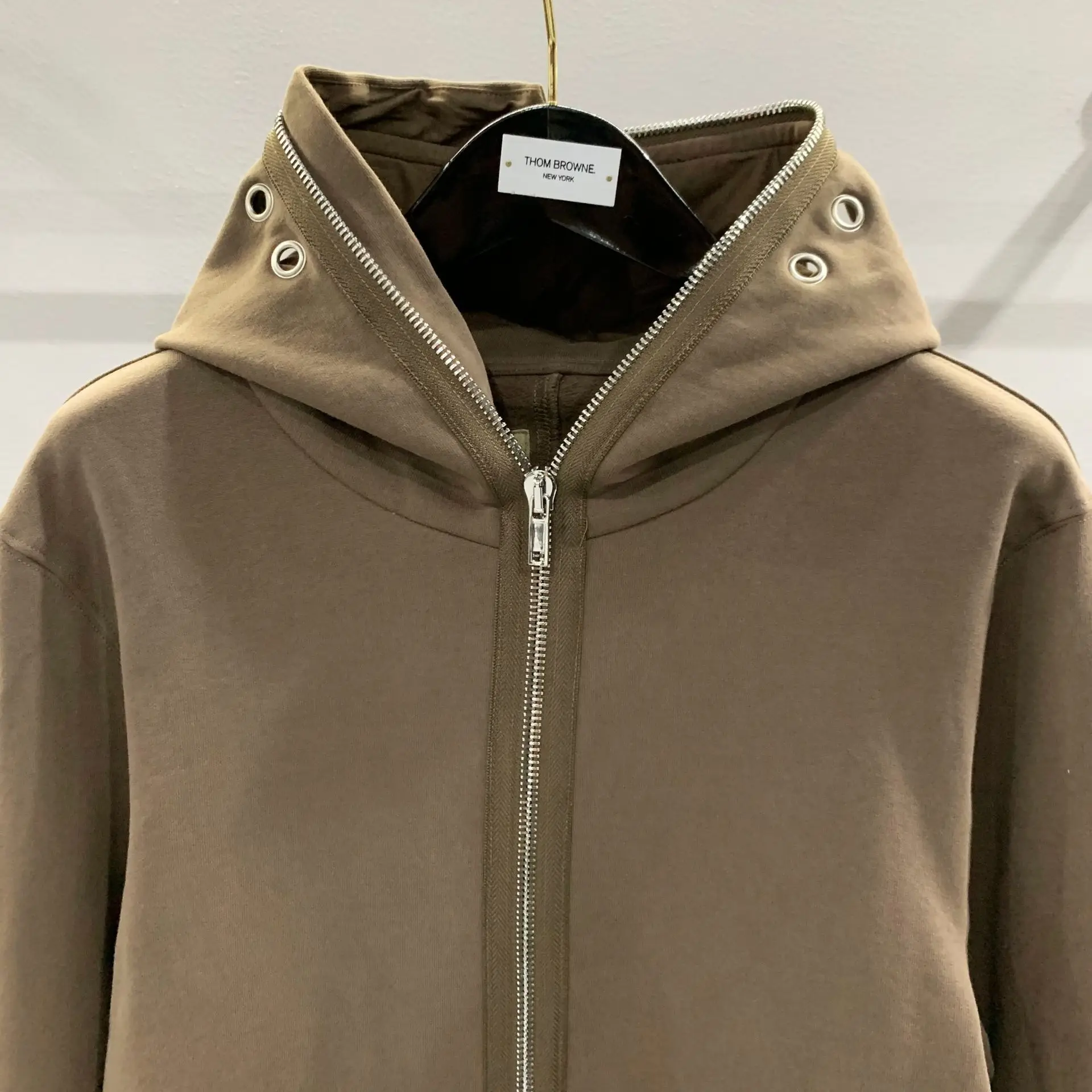 PFNW High Quality Darkwear White Masked Sweatshirt Cardigan Unisex Loose Casual Wizard Hat Cardigan Zipper Hoodies Tops 28W5556