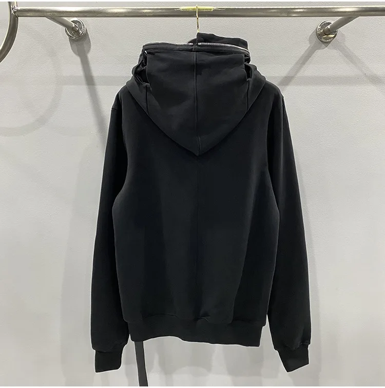 PFNW High Quality Darkwear White Masked Sweatshirt Cardigan Unisex Loose Casual Wizard Hat Cardigan Zipper Hoodies Tops 28W5556