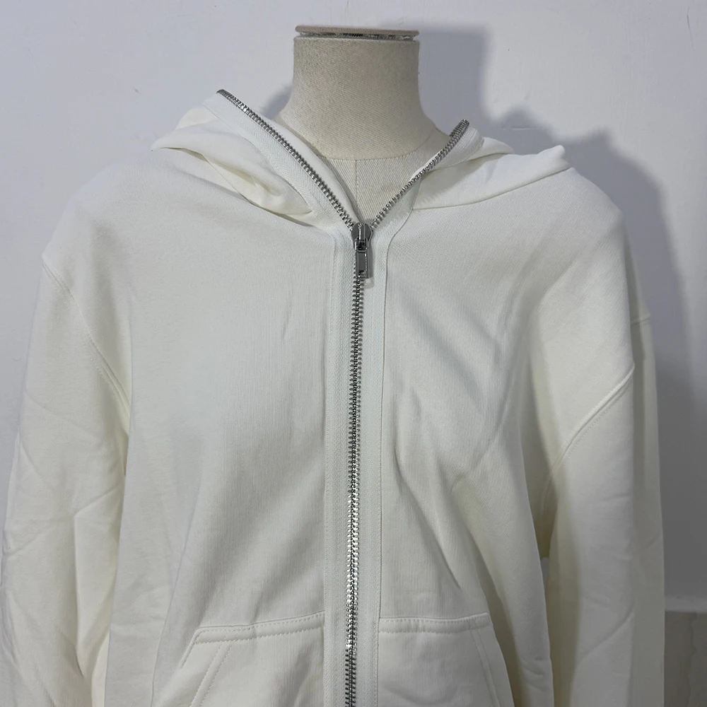 PFNW High Quality Darkwear White Masked Sweatshirt Cardigan Unisex Loose Casual Wizard Hat Cardigan Zipper Hoodies Tops 28W5556