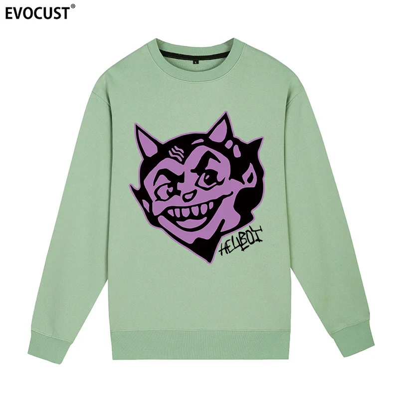 Lil Peep Hell Boy Vintage Sweatshirts Hoodies Men Women Skate Unisex Combed Cotton