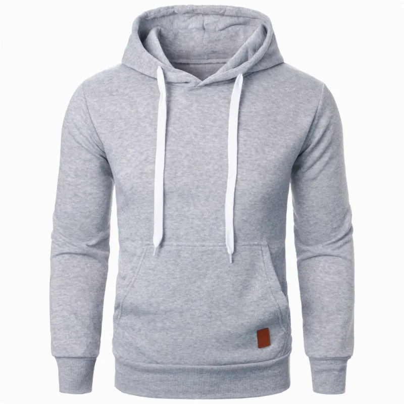 Animal Game Mens Casual Hooded Drawstring Sweatshirts Long Shirts Outdoor Streetwear Solid Lightweight Pullover Hoodies for Man