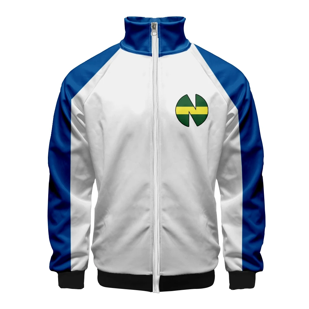 3D Print Anime Captain Tsubasa Ozora Tsubasa Kojiro Hyuga Costume Men Women Hoodie Pullover Hooded Jacket Soccer Jerseys Uniform