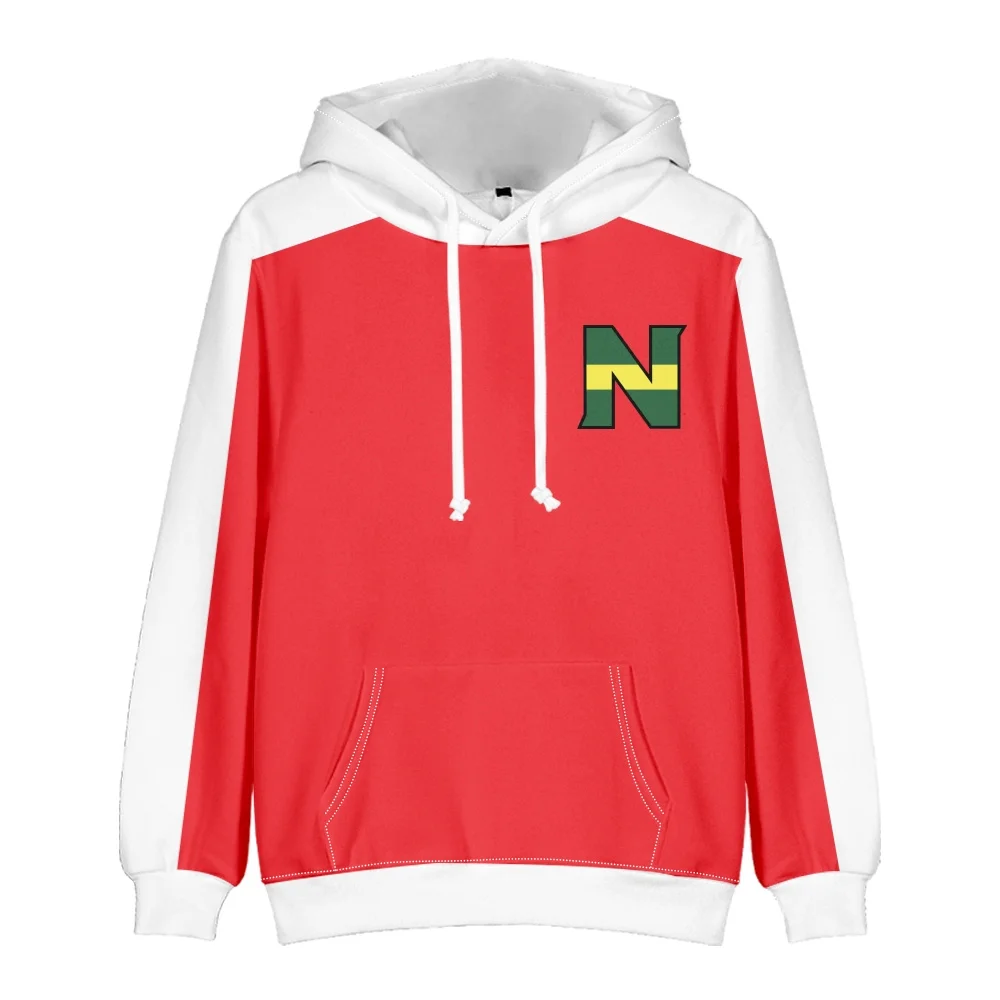 3D Print Anime Captain Tsubasa Ozora Tsubasa Kojiro Hyuga Costume Men Women Hoodie Pullover Hooded Jacket Soccer Jerseys Uniform
