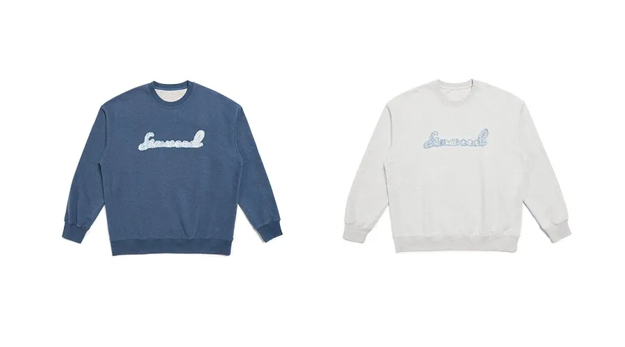 SIMWOOD High Standard Series 2026 Autumn New Oversize Letter Embroidery Sweatshirts Men 390g Fabric Pullovers Hoodies
