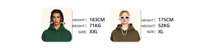 ZODF Retro Men's Winter Washed Fleece Hoodies Unisex Loose 360gsm Warm Knitted Hooded Pullovers Streetwears HY0887
