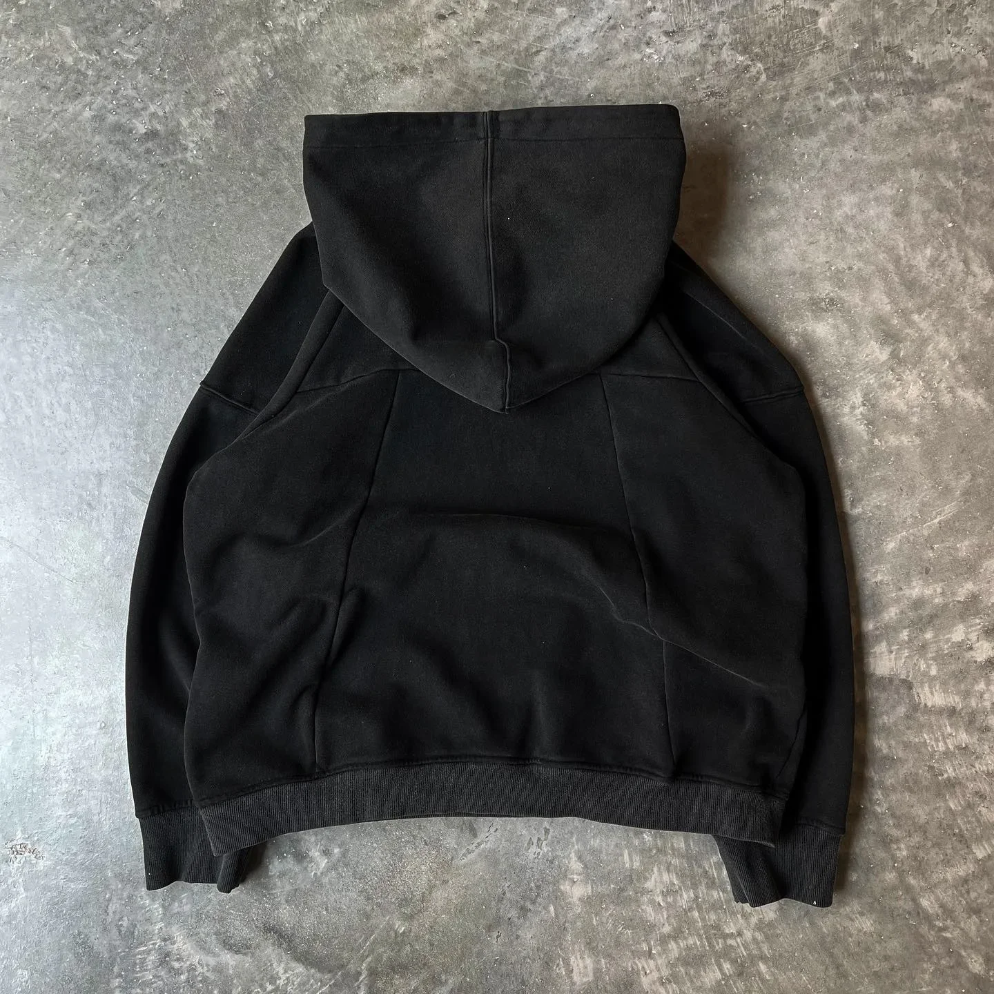 Hooded American retro zipper sweatshirt Gothic letter star print hoodie trendy men's casual jacket 2023 new product