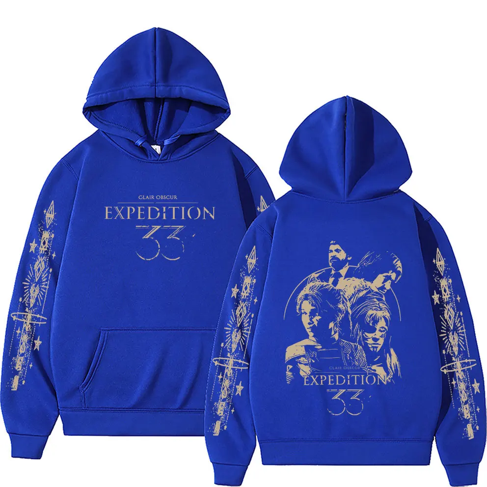 Game Clair Obscur Expedition 33 Hoodie Men Women Clothing Fashion Otaku Oversized Tracksuit Male Casual Vintage Pullover Hoodies