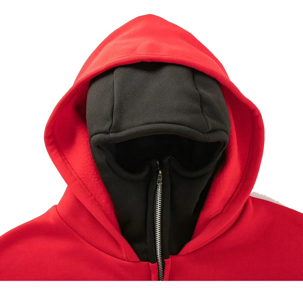 2026 New Yamaha Racing Motorcycle Racing Team Outdoor Sports Enthusiasts Men's and Women's Masks Windproof Hoodies