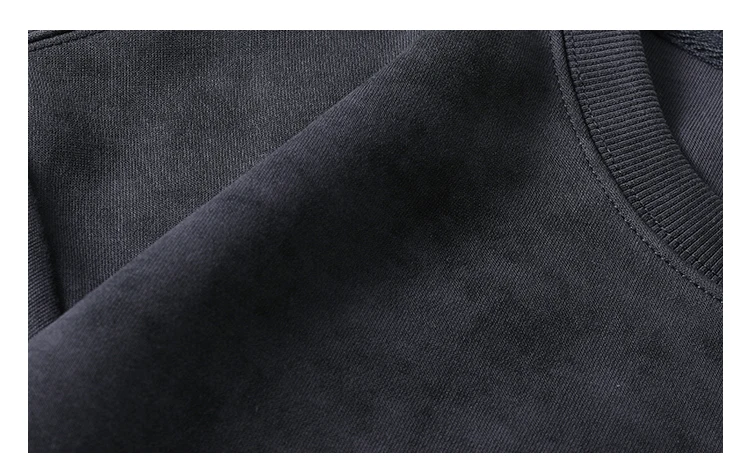 2025 Spring Mens Loose Fit Round Neck Hoodie Big Size Oversized Streetwear Hip Hop Retro American Casual Pullover Trendy Print