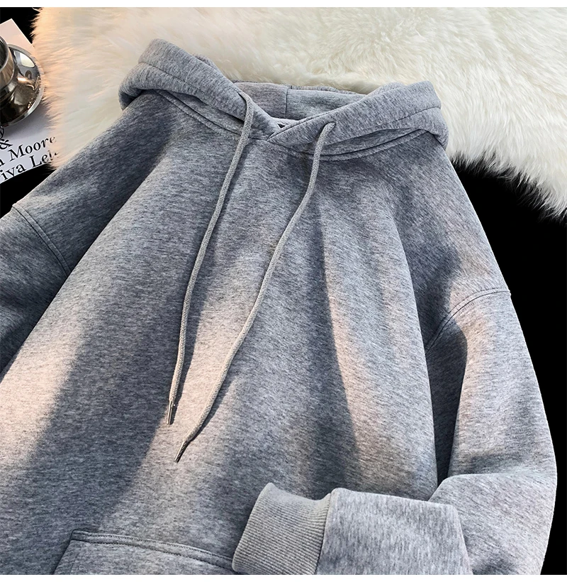 6 Color Autumn Hoodies Men Fashion Casual Hooded Sweatshirt Men Streetwear Hip Hop Loose Pullover Hoodie Mens Hoody M-3XL