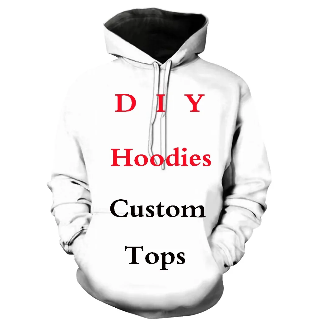 3D Print Diy Custom Design Mens Womens Fashion Sweatshirt Hoodies Drop Shipping Wholesalers Suppliers For Drop Shipper