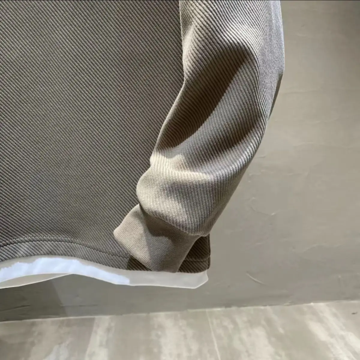 Male Sweatshirt No Logo Overfit Y2k Vintage Loose Clothing Deals Welcome Deal Cheap Luxury Cotton Men's Pullover Fake Two Piece
