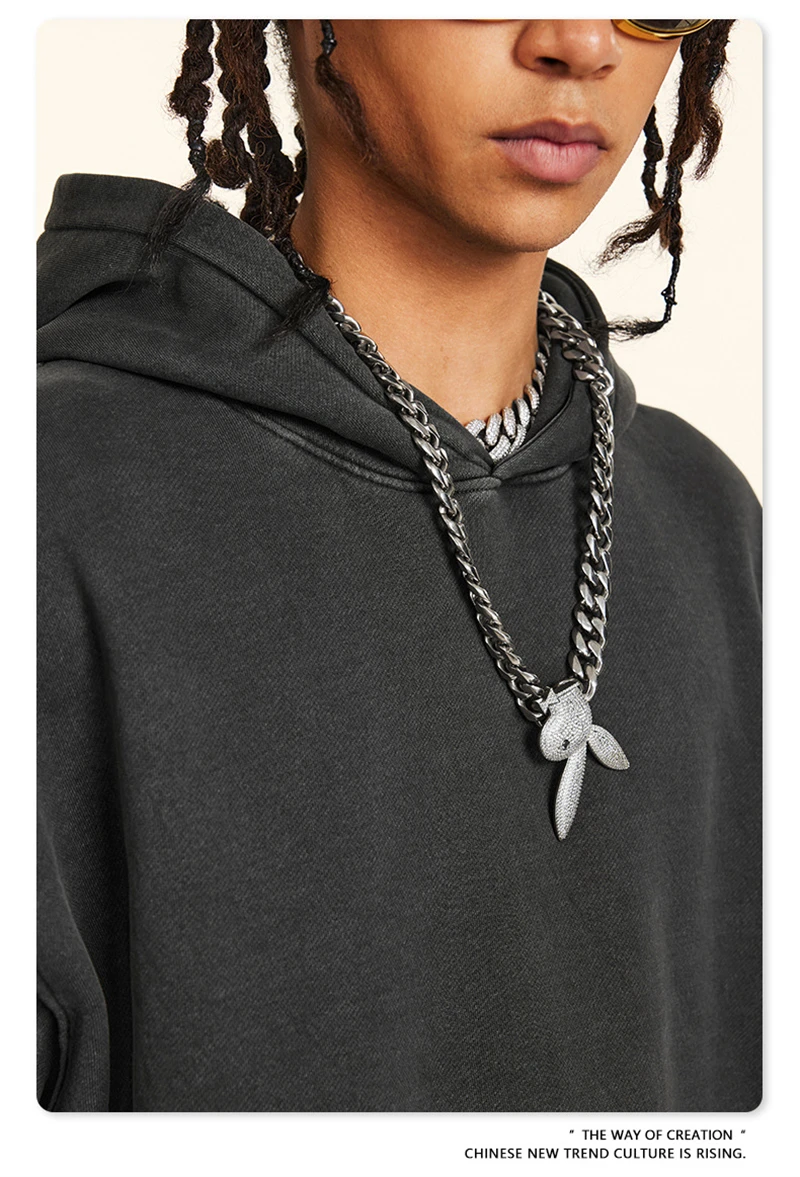 ZODF 2024 Winter Men's Washed Fleece Hoodies Unisex Women Retro Loose Warm 360gsm Hooded Pullovers Sweatshirts HY0870