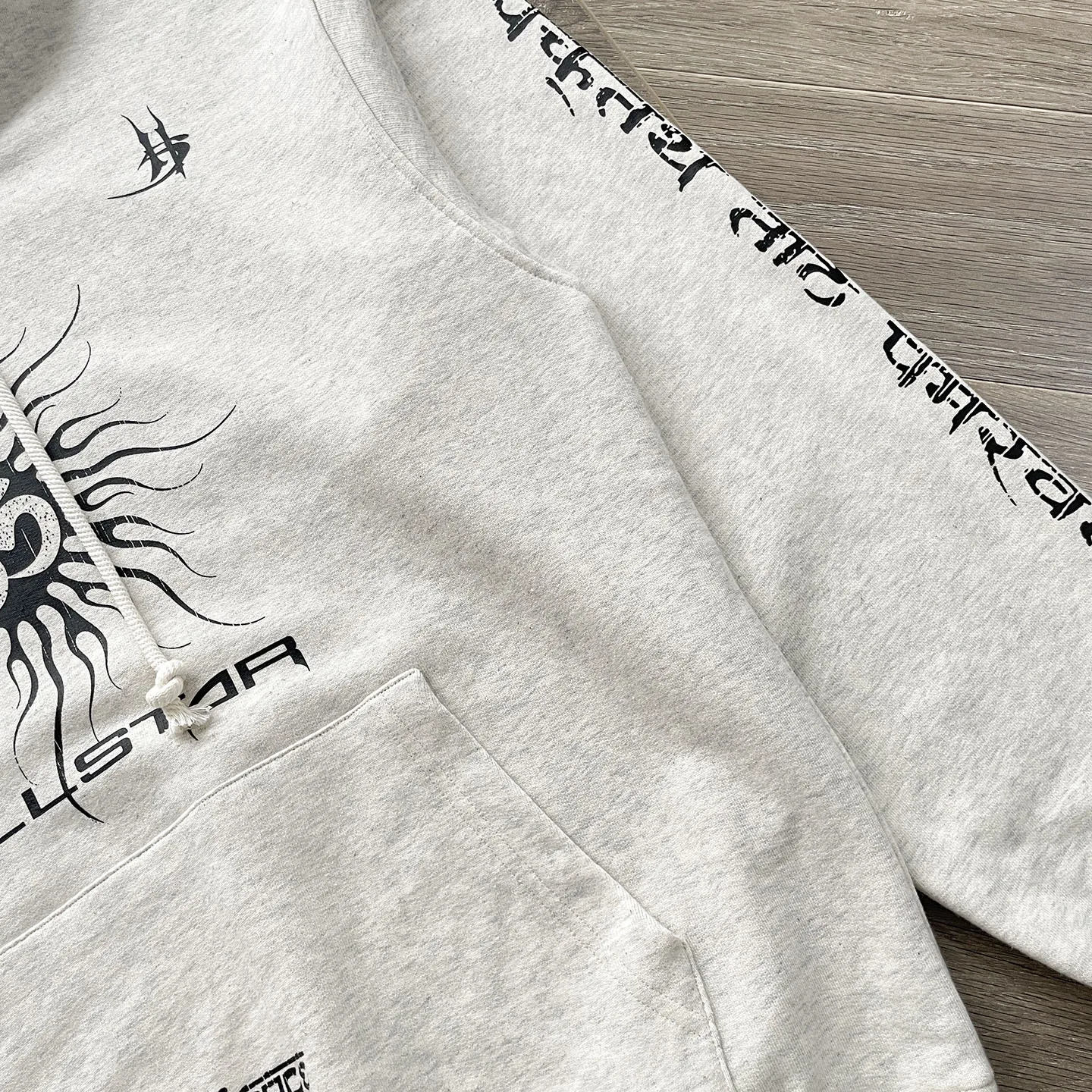 HS American Street Trend Meditation Theme Hooded