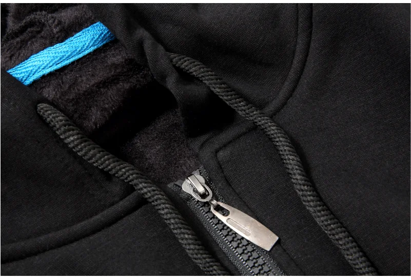 NSLP Zipper Hooded Cardigan Men's and Women's Same Couple Clothes Fall/Winter Solid Color Sweater Customized Personalized Logo