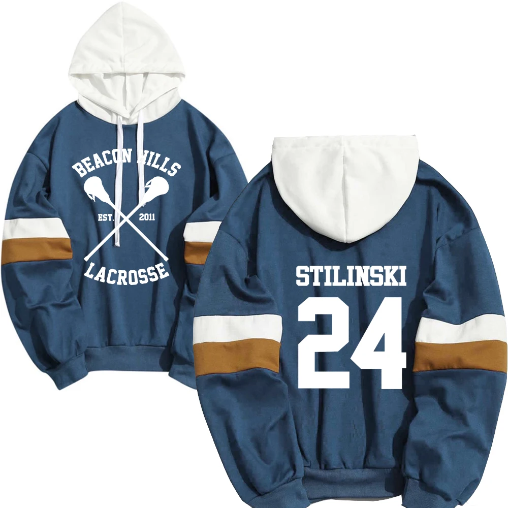 2025 New Fashion Stilinski 24 Hoodie Sweatshirt Men women Hooded HipHop Oversized Hoodies Streetwear Print Casual Male Teen Wolf