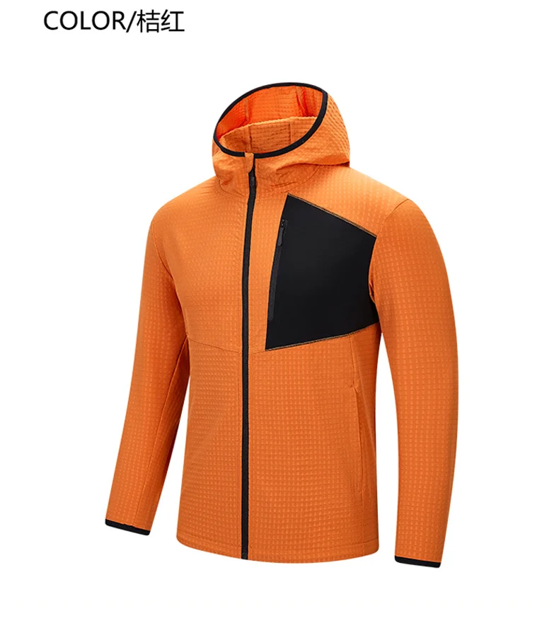 Spring and Autumn New Fashion Trend Outdoor Sports Long Sleeve Hoodie Men's Casual Loose Breathable Quick Drying Top L-6XL