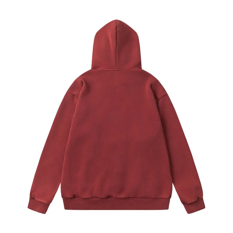 Korean Hip Hop Fashion Letter Print Hoodie for Men Clothing American Streetwear Oversize Sweatshirt Autumn Trendy Sport Pullover