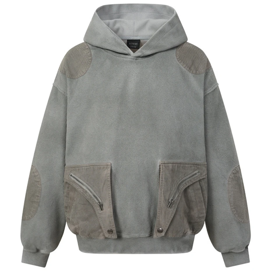 Men Vintage Oversized Hoodies Streetwear Harajuku Hip Hop Y2K Hoodies Pullover Sweatshirts Unisex Y2K Hoodie