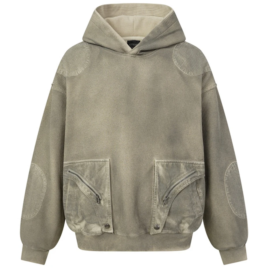 Men Vintage Oversized Hoodies Streetwear Harajuku Hip Hop Y2K Hoodies Pullover Sweatshirts Unisex Y2K Hoodie