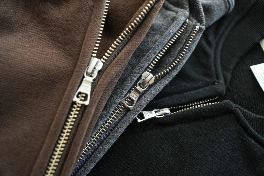 SAUCE ZHAN CozyPower Heavyweight Fleece Hoodie Dual-Zip Winter Warmth Relaxed Baseball Cardigan Fleece-lined Loose Fit