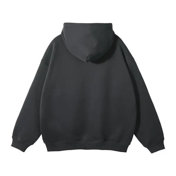 MAQVOB EU US Size High Quality Streetwear Autumn Winter Fleece 350G Double-Sided Zipper Loose Sweatshirt Hoodies