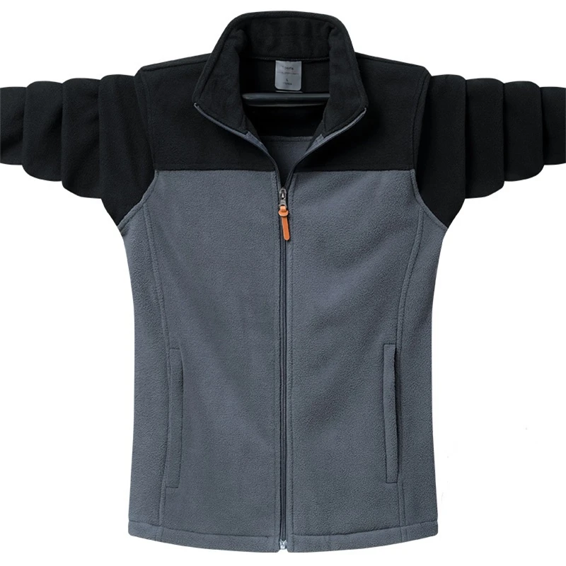 Plus Size 9XL Tactical Hoodies Sweateshirts Men Velvet Zipper Warm 7XL 8XL Casual Slim Fit Jacket Sportswear Soft Fleece Coats